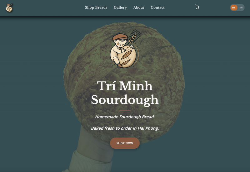 Tri Minh Bakery — Homepage